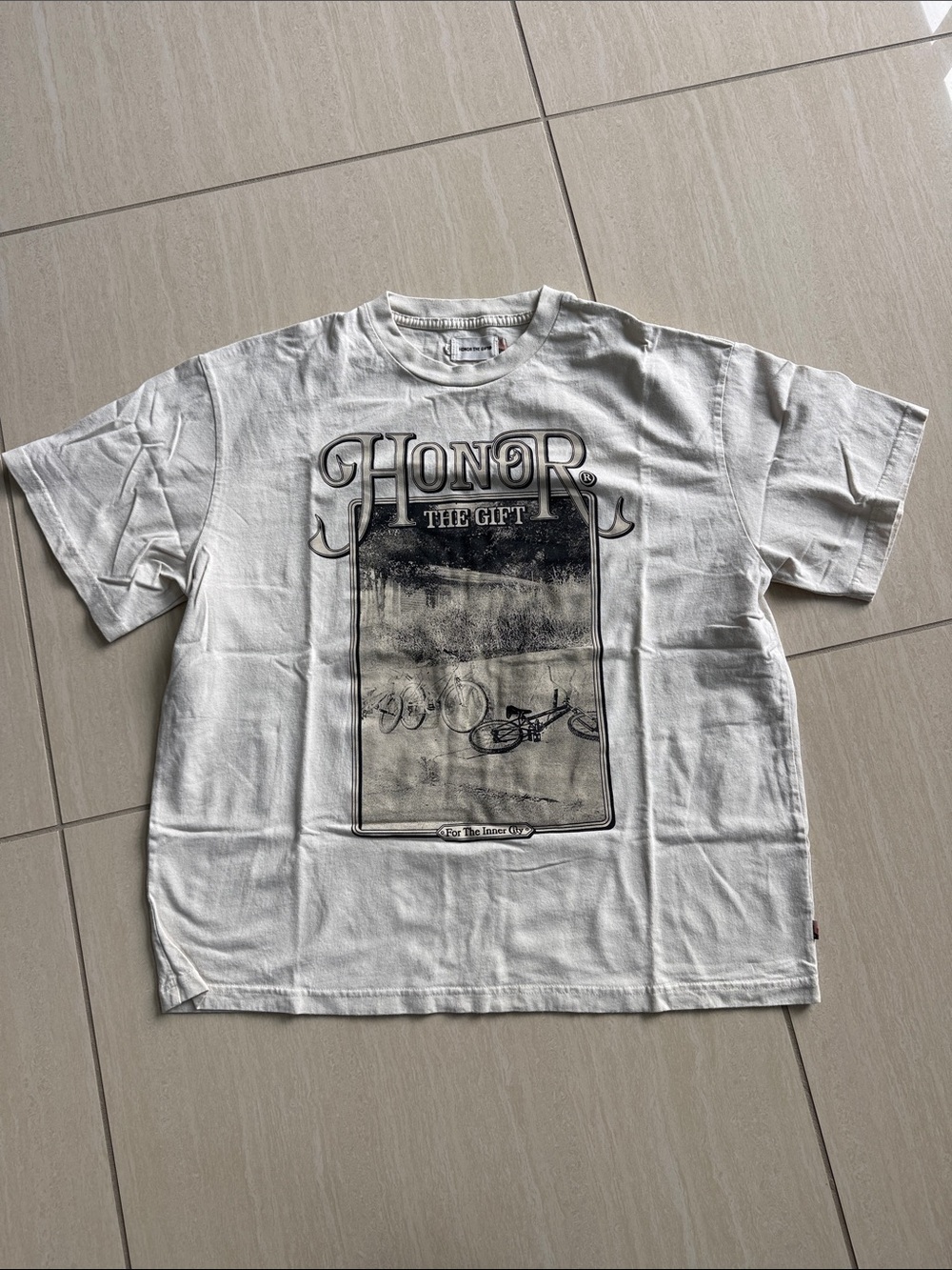 Honor The Gift White / Cream Graphic Tee